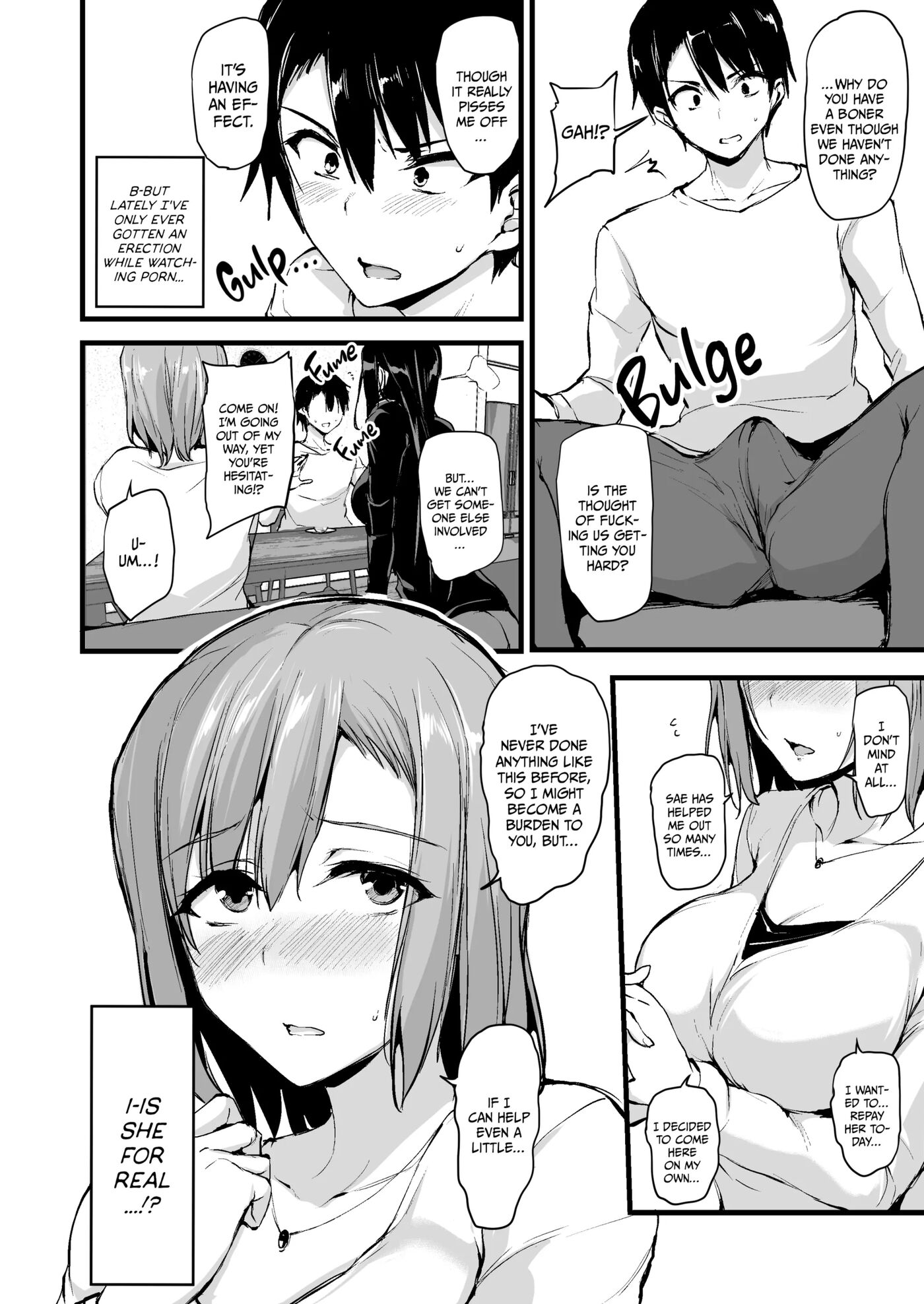 I Can't Get It Up Without Two Pairs Of Big Breasts, So My Wife Brought Her Friend! Chapter 1000 Page 7